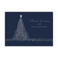 Dazzling Sight Greeting Card - Silver Lined White Envelope